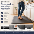Proudsoar™ Vesperion Anti-Fatigue Kitchen Mat with Beveled Edges