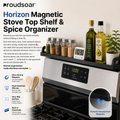 Proudsoar™ Horizon Magnetic Stove Top Shelf &amp; Spice Organizer