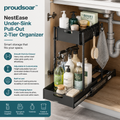 Proudsoar™ NestEase Under-Sink Pull-Out 2-Tier Organizer